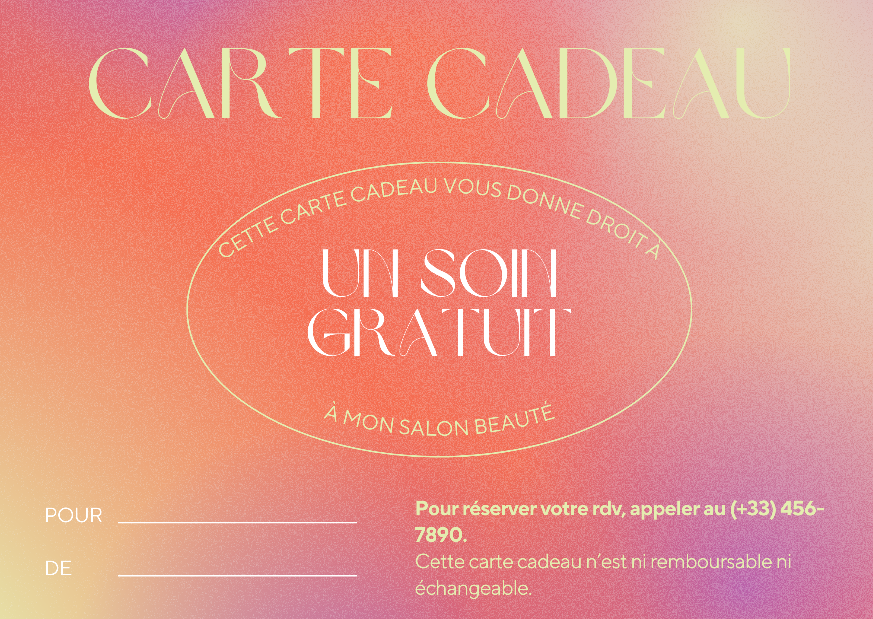 16 Cartes Cadeaux