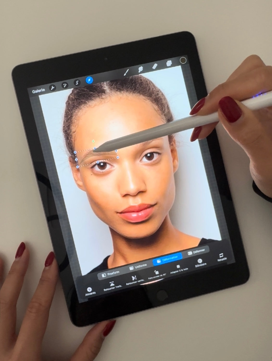 Cours en ligne Procreate : Ombre Powder