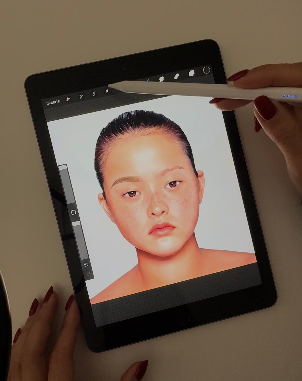 Cours en ligne Procreate : Ombre Powder