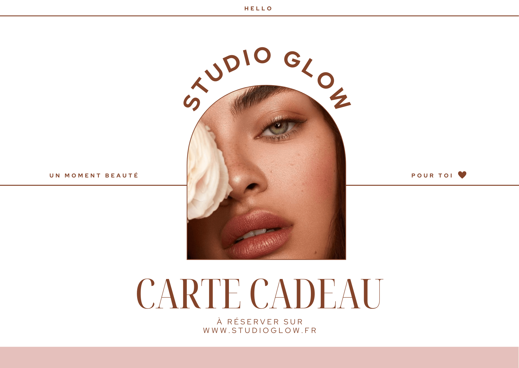 Carte cadeau STUDIO GLOW - Studio Glow