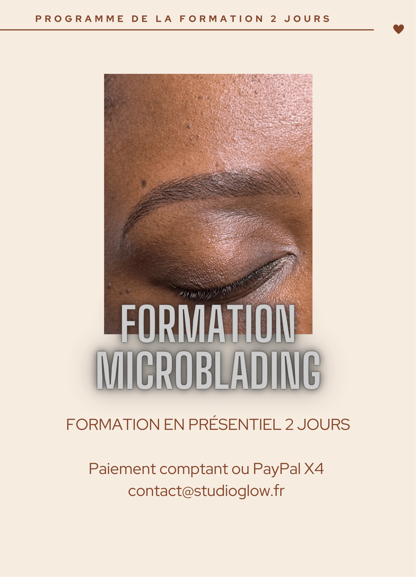 Formation Microblading - 2 jours - Studio Glow