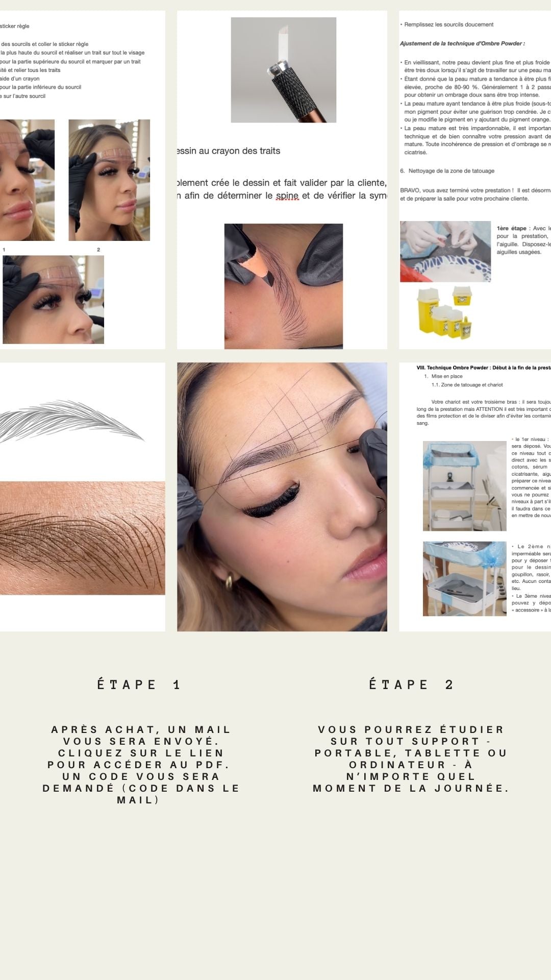 Manuel PDF - MICROBLADING 53 pages - Studio Glow