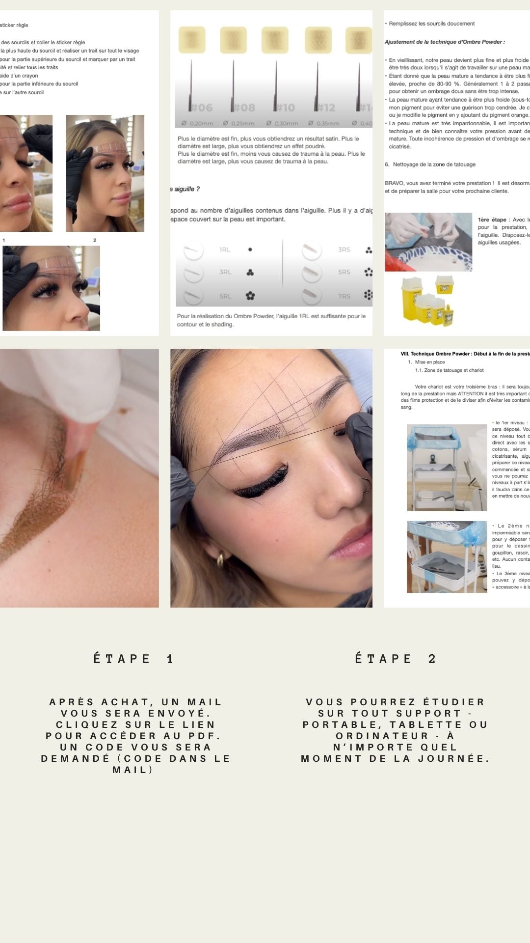 Manuel PDF - OMBRE POWDER 66 pages - Studio Glow